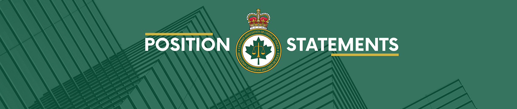 CACP Statement - Decriminalization for simple possession of illicit drugs. Learn more

